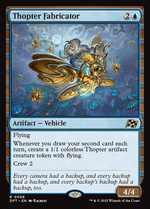 Thopter Fabricator (Foil) - Aetherdrift