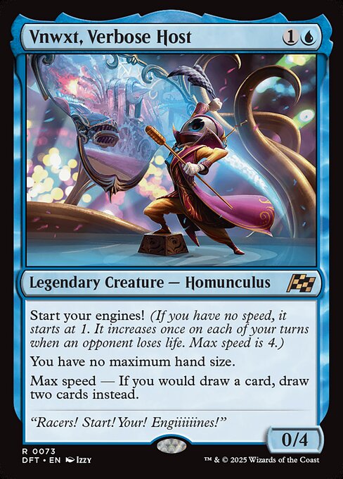 Vnwxt, Verbose Host (Foil) - Aetherdrift