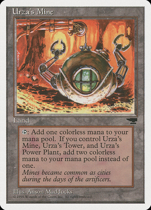 Urza's Mine (Clawed Sphere) - Chronicles