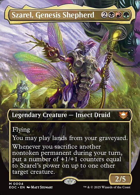 Szarel, Genesis Shepherd (Borderless) - Commander: Edge of Eternities