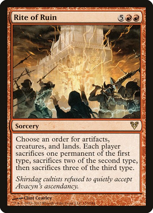 Rite of Ruin - Avacyn Restored