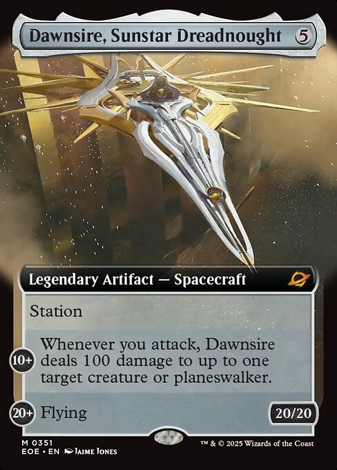Dawnsire, Sunstar Dreadnought (Foil) - Edge of Eternities