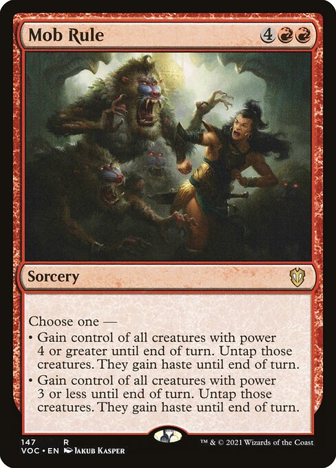 Mob Rule - Commander: Innistrad: Crimson Vow