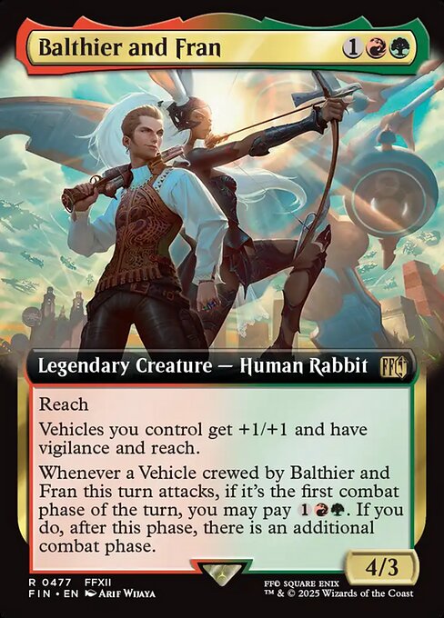 Balthier and Fran (Extended Art) - FINAL FANTASY