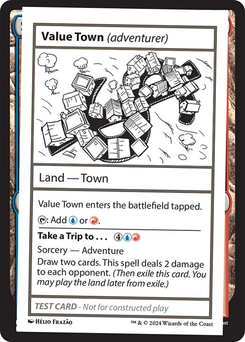 Value Town (adventurer) - Mystery Booster 2 Playtest Cards