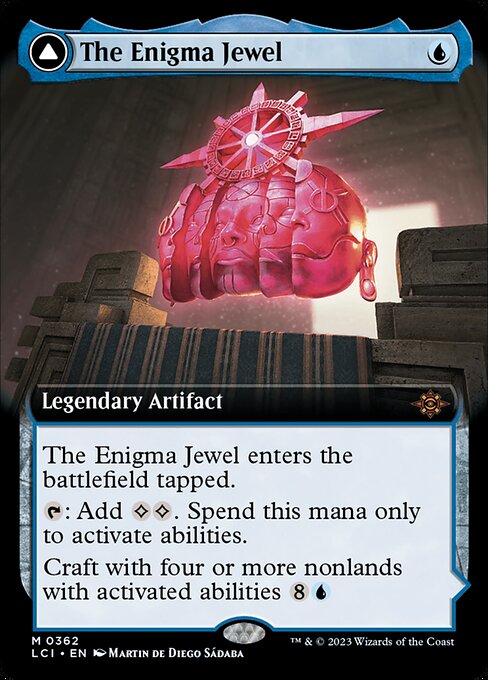 The Enigma Jewel (Extended Art) - The Lost Caverns of Ixalan