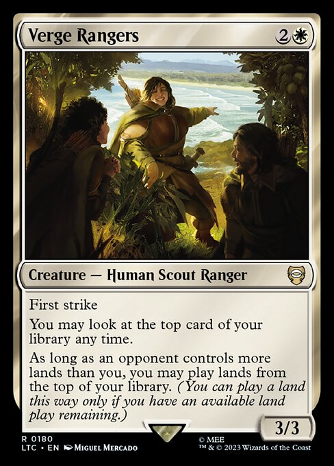 Verge Rangers - Commander: The Lord of the Rings: Tales of Middle-earth
