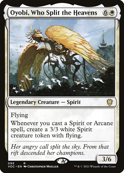 Oyobi, Who Split the Heavens - Commander: Innistrad: Crimson Vow