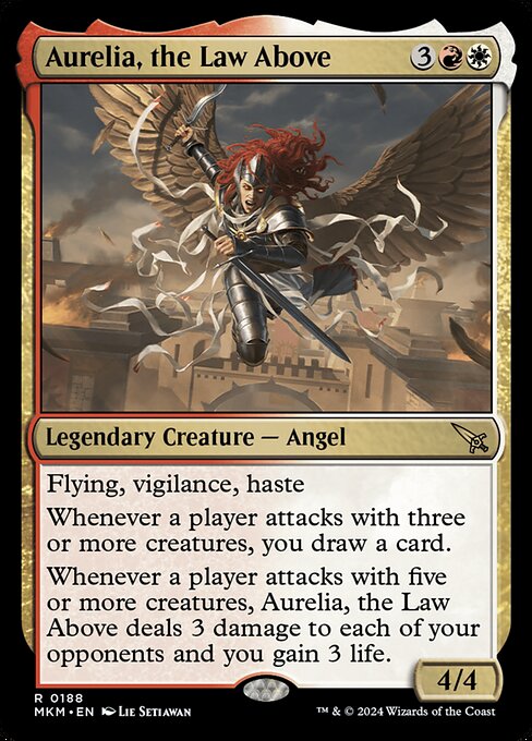 Aurelia, the Law Above (Foil) - Murders at Karlov Manor