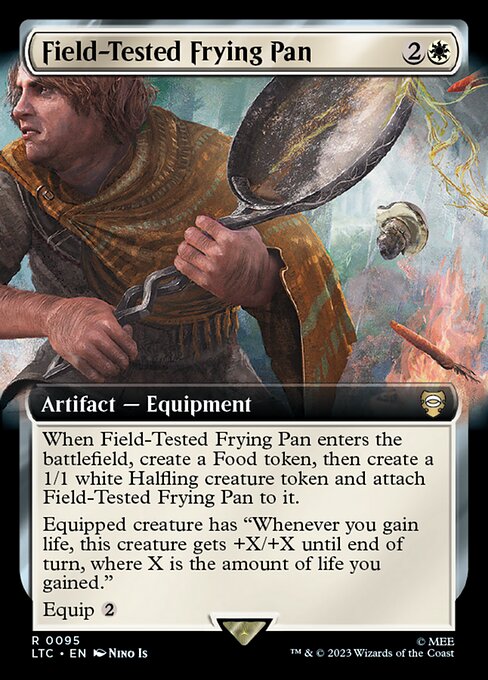 Field-Tested Frying Pan (Extended Art) - Commander: The Lord of the Rings: Tales of Middle-earth