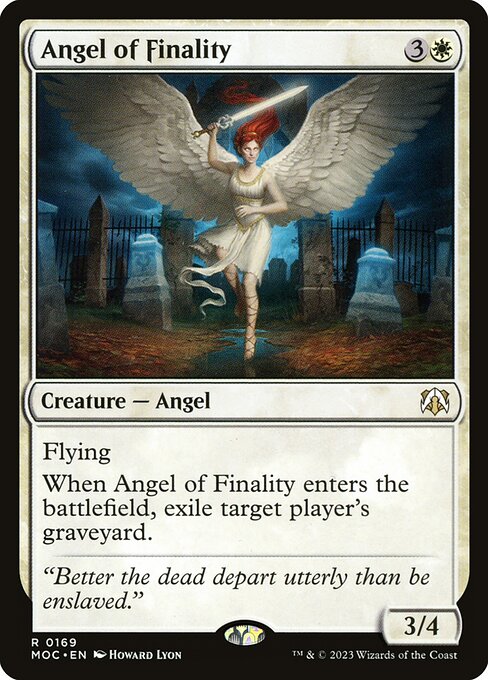 Angel of Finality - Commander: March of the Machine