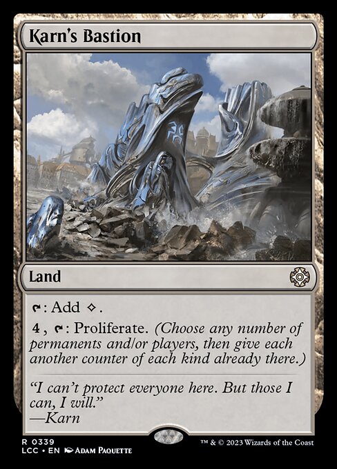 Karn's Bastion - Commander: The Lost Caverns of Ixalan