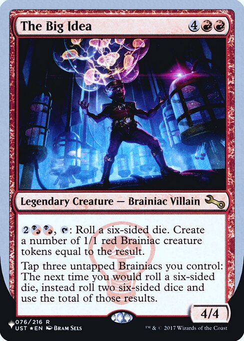 The Big Idea (Foil) - The List Reprints