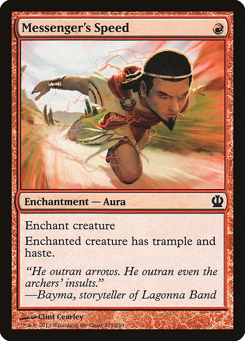 Messenger's Speed (Foil) - Theros