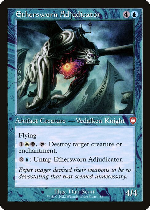 Ethersworn Adjudicator (Retro Frame) - Commander: The Brothers' War