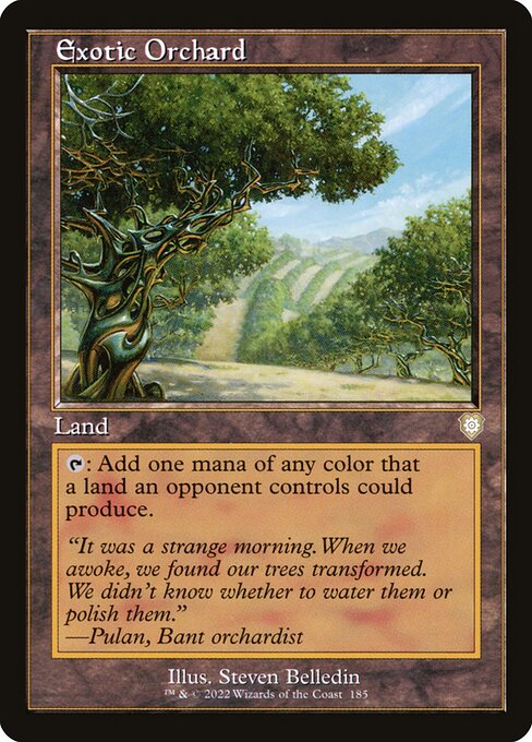 Exotic Orchard (Retro Frame) - Commander: The Brothers' War