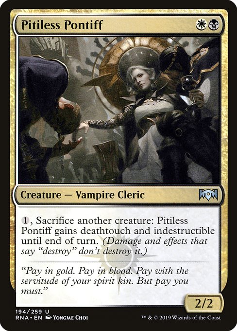 Pitiless Pontiff - Ravnica Allegiance