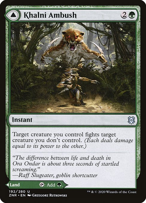 Khalni Ambush - Zendikar Rising