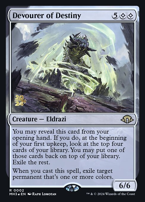 Devourer of Destiny - Prerelease Cards