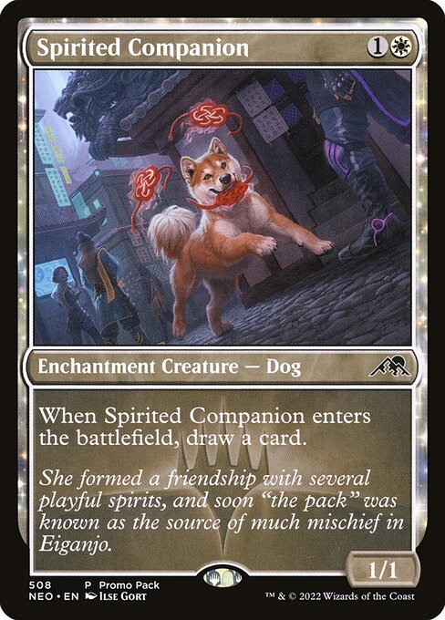 Spirited Companion - Promo Pack: Kamigawa: Neon Dynasty