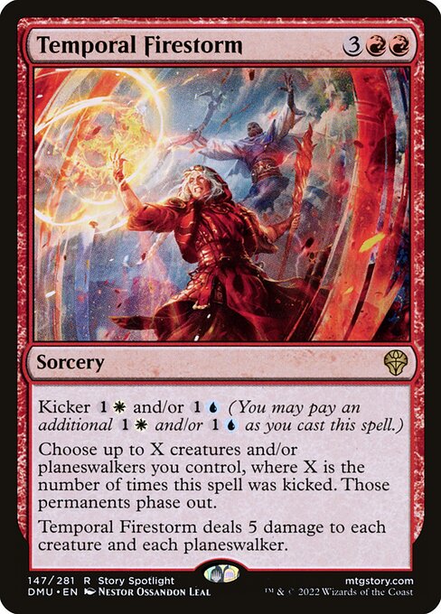 Temporal Firestorm - Dominaria United