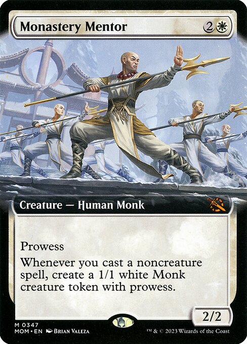 Monastery Mentor (Extended Art) - March of the Machine