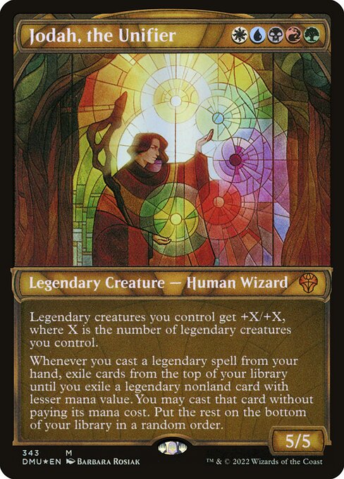 Jodah, the Unifier (Foil) - Dominaria United