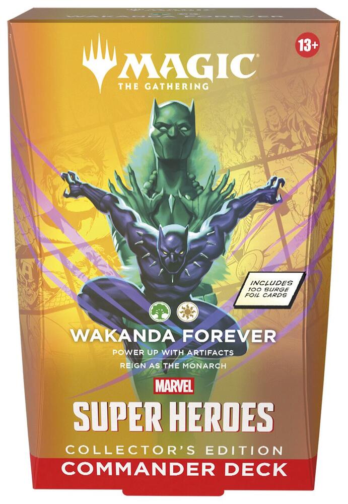 Marvel Super Heroes Commander Deck (Collector's Edition) Wakanda Forever - Commander: Marvel Super Heroes (MSC)