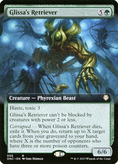 Glissa's Retriever (Extended Art) - Commander: Phyrexia: All Will Be One