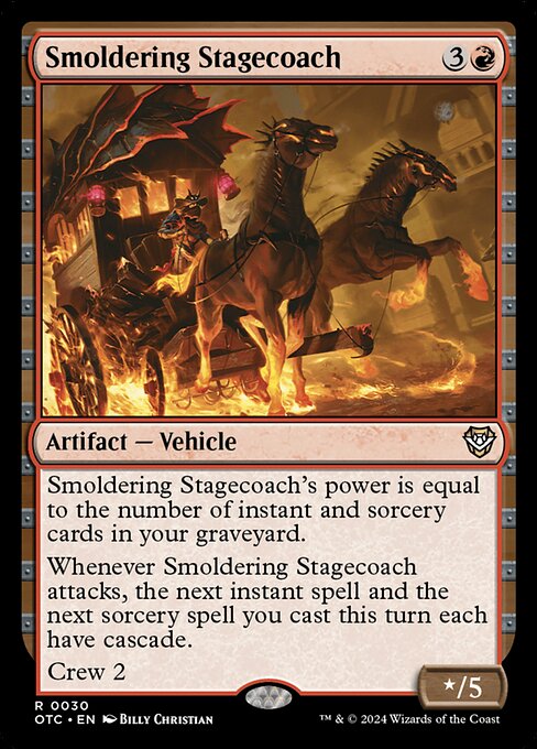 Smoldering Stagecoach - Commander: Outlaws of Thunder Junction