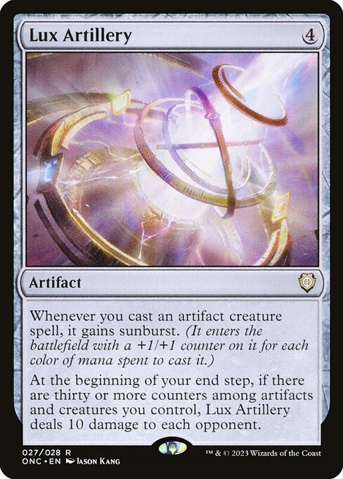 Lux Artillery - Commander: Phyrexia: All Will Be One