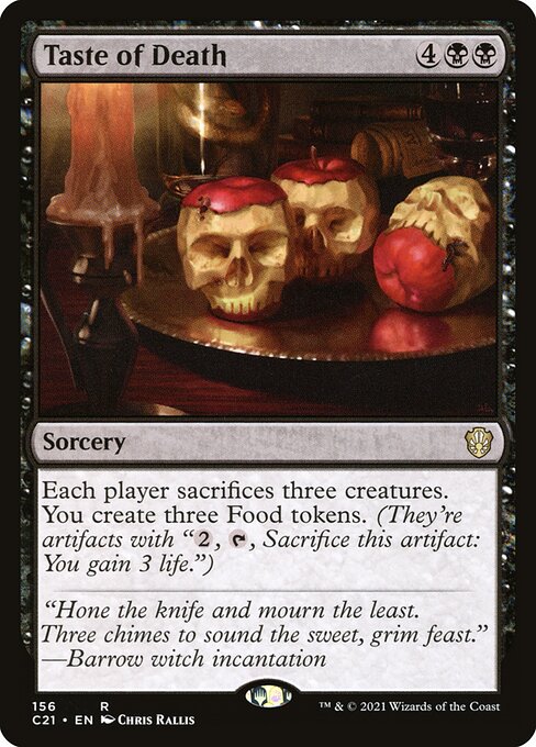 Taste of Death - Commander 2021