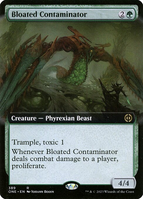 Bloated Contaminator (Extended Art) (Foil) - Phyrexia: All Will Be One