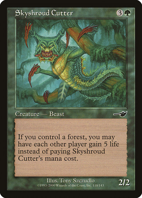 Skyshroud Cutter - Nemesis