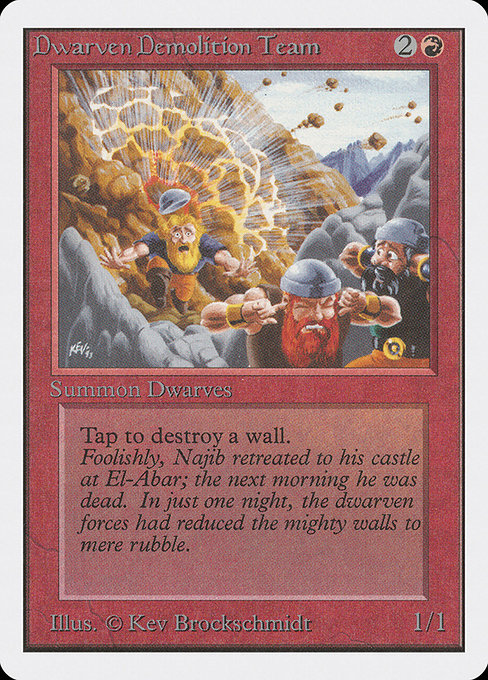 Dwarven Demolition Team - Unlimited Edition