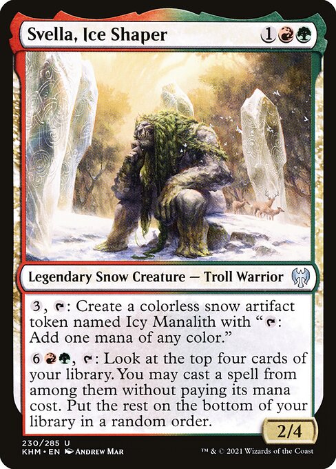 Svella, Ice Shaper - Kaldheim