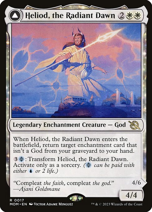 Heliod, the Radiant Dawn (Foil) - March of the Machine
