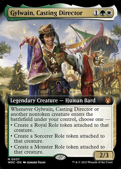 Gylwain, Casting Director - Commander: Wilds of Eldraine