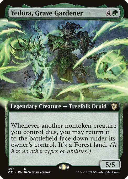 Yedora, Grave Gardener (Extended Art) - Commander 2021