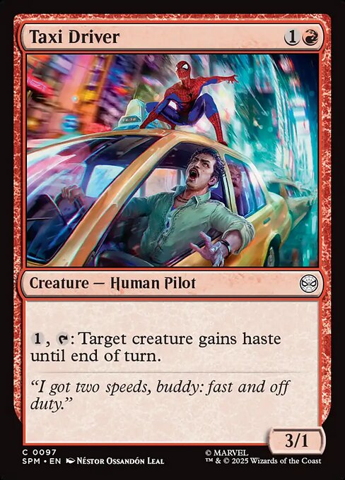 Taxi Driver - Marvel's Spider-Man