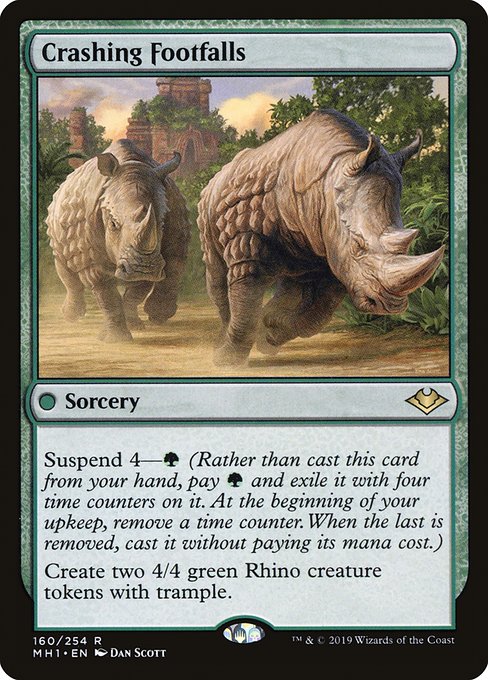Crashing Footfalls - Modern Horizons