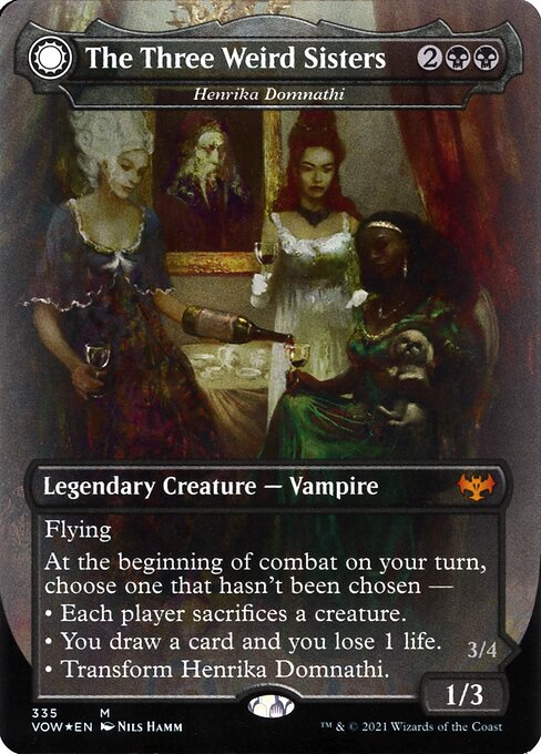 The Three Weird Sisters - Henrika Domnathi - Innistrad: Crimson Vow