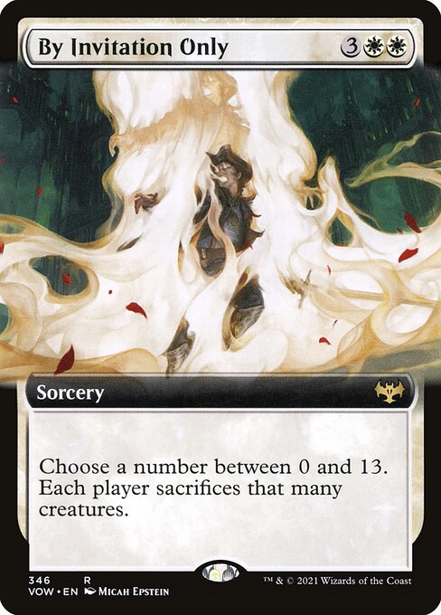 By Invitation Only (Extended Art) - Innistrad: Crimson Vow