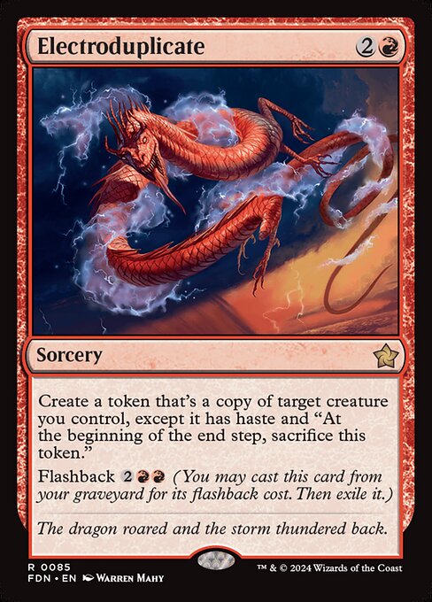 Electroduplicate (Foil) - Foundations