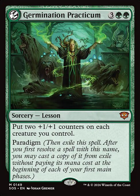 Germination Practicum (Foil) - Secrets of Strixhaven