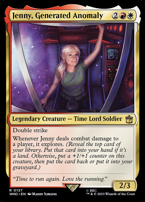 Jenny, Generated Anomaly - Universes Beyond: Doctor Who