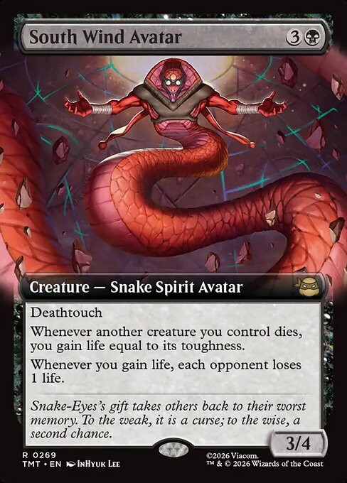 South Wind Avatar (Extended Art) (Foil) - Teenage Mutant Ninja Turtles