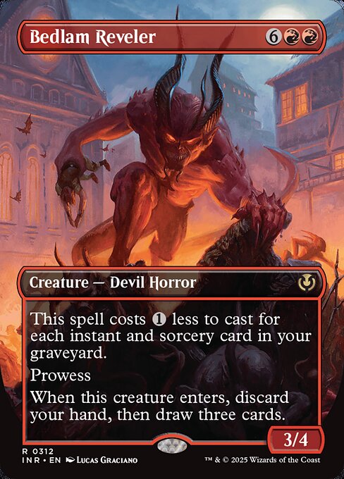 Bedlam Reveler (Borderless) - Innistrad Remastered