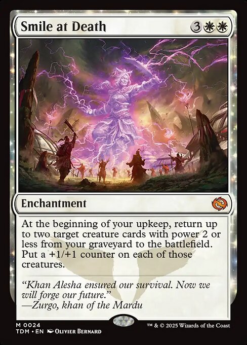 Smile at Death (Foil) - Tarkir: Dragonstorm