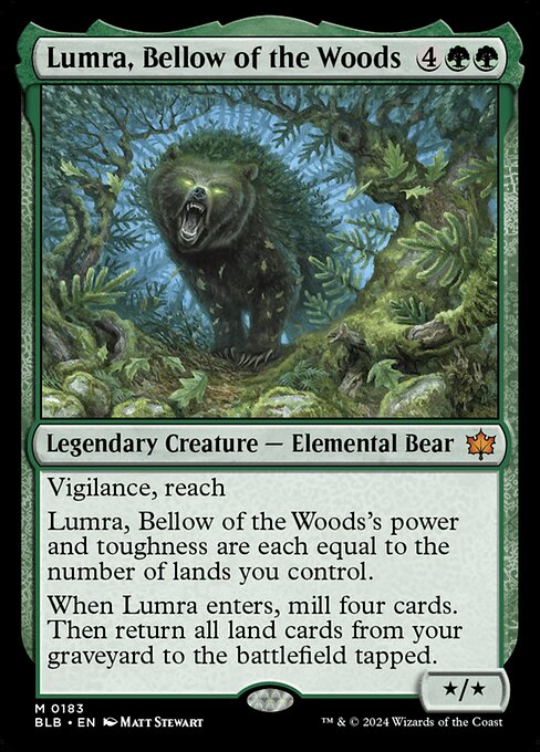 Lumra, Bellow of the Woods - Bloomburrow